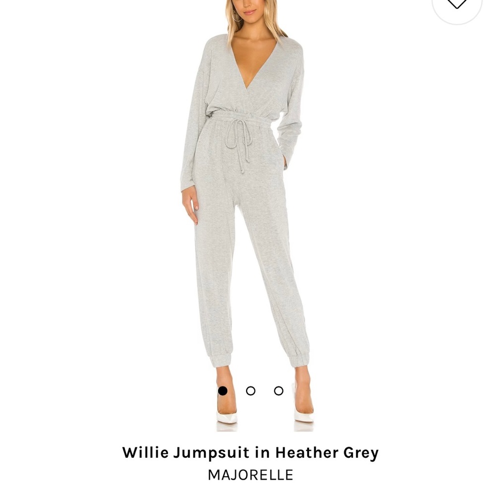 Majorelle Willie jumpsuit in Heather grey.